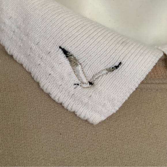 v i n t a g e :: Nautical Coastal Collared Morning Sun Graphic Sweatshirt - Picture 8 of 14